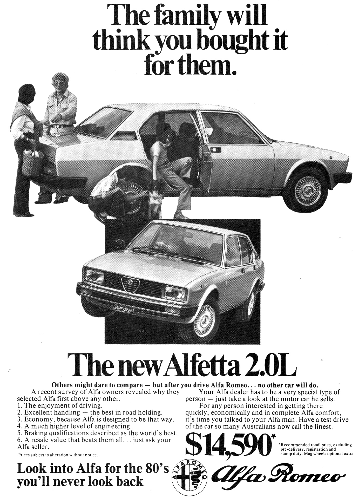 1980 Alfa Romeo Alfetta 2 Litre